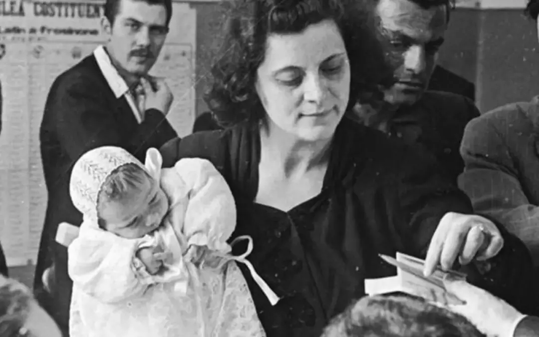 Una personalità democratica. Il voto femminile del 2 giugno 1946